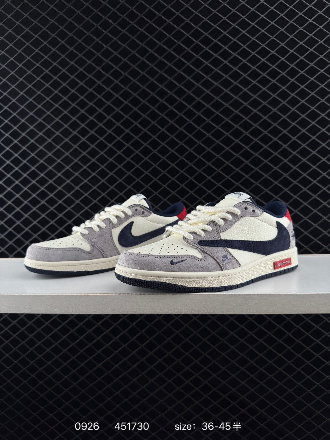 Travis Scott x Air Jordan 1 ” Reverse Mocha “